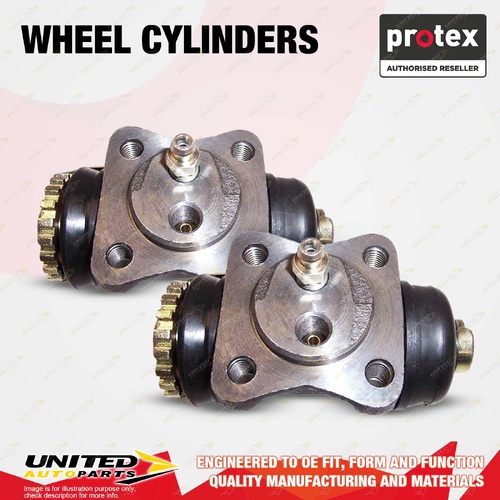 2x Rear Protex Wheel Cylinders for Daihatsu Delta V57 V67 V107 1500kg 2000kg