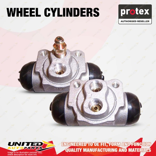 2x Rear Protex Wheel Cylinders for Suzuki Vitara SE416 TA01 1.6L G16A 1988-1994