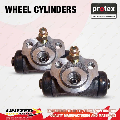2x Rear Protex Wheel Cylinders for Daihatsu Handivan L80V 0.8L ED 1986-1990