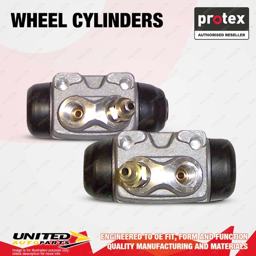 2x Rear Protex Wheel Cylinders for Hyundai Lantra J1 J2 J3 Excel X3 Sonata Coupe