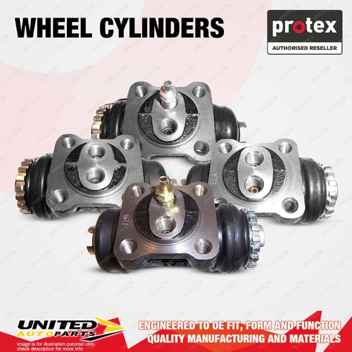 4x Rear Wheel Cylinders for Toyota Dyna 200 300 BU 60 61 63 65 66 84 85 100