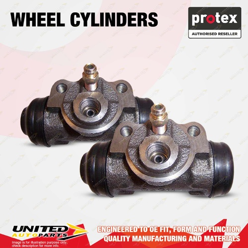 2x Rear Protex Wheel Cylinders for Toyota Rav 4 SXA10 SXA11 2.0L 1994-2000
