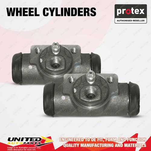 2x Rear Protex Wheel Cylinders for Kia Carnival KV11 UP752 Sport JA 2.0L 2.5L