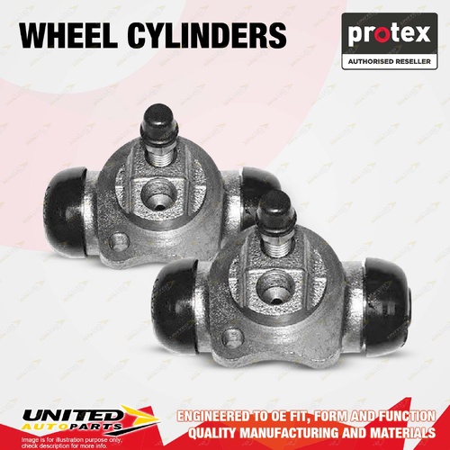 2x Rear Protex Wheel Cylinders for Daewoo 1.5I Cielo Lanos ATA ATF 1.5 1994-2003