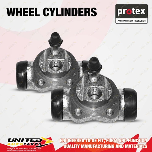 2x Rear Protex Wheel Cylinders for Holden Astra City TR Barina XC SB Combo Tigra