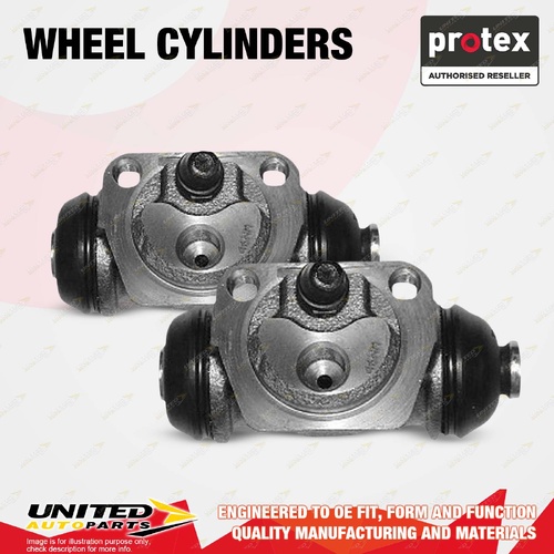 2x Rear Protex Wheel Cylinders for Nissan Micra K11 1.3L CG13DE 1995-1997