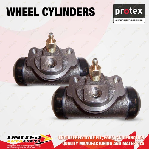 2x Rear Protex Wheel Cylinders for Toyota Hilux LN86 RN85 YN85 1.8L 2.4L 2.8L