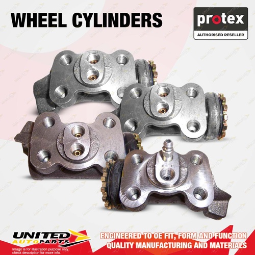 4x Rear Protex Wheel Cylinders for Ford Trader MC ME UHDG 3.5L 1987-1998