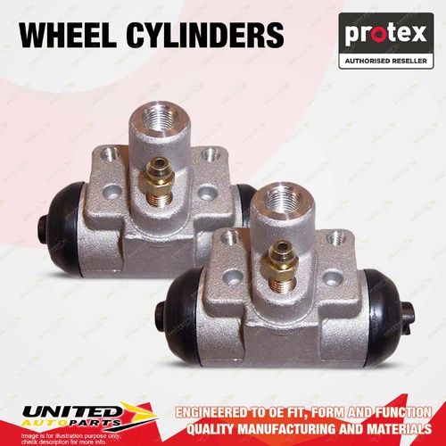 2x Rear Protex Wheel Cylinders for Holden Colorado RC Rodeo RA 2.4 3.0 3.5 3.6 L