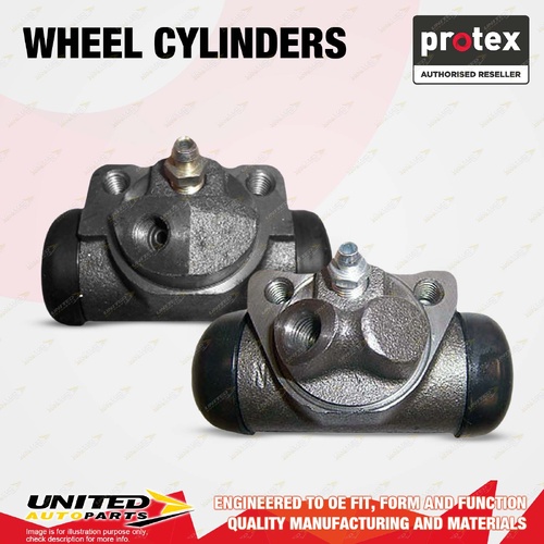 2x Rear Protex Wheel Cylinders for Ford F100 F150 F250 F350 Bronco 4.1 4.9 5.8