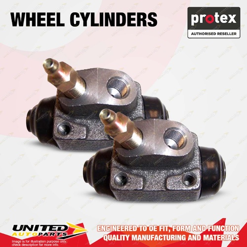 2x Rear Protex Wheel Cylinders for Ford Cortina TC TD MK3 1.6L 2.0L 3.3L 19.05mm