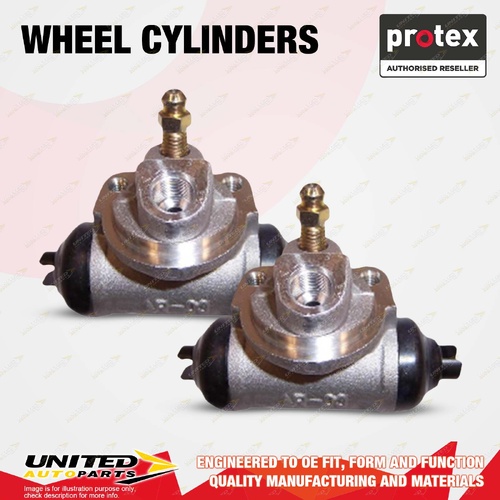 2x Rear Protex Wheel Cylinders for Nissan Pulsar N12 1.3L 1.5L 1.6L 1982-1987
