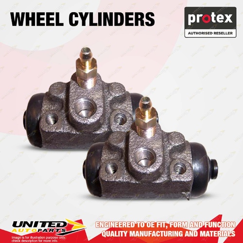 2x Rear Protex Wheel Cylinders for Chrysler Charger Valiant CL CM 4.0L 4.3L 5.2L