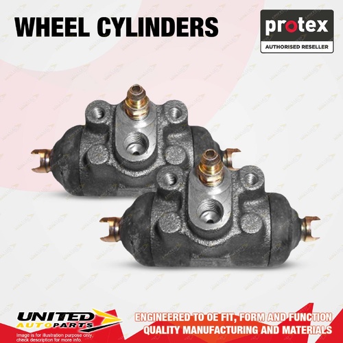 2x Rear Protex Wheel Cylinders for Mitsubishi Sigma GH GN GJ GK 1.6L 2.0L 2.6L