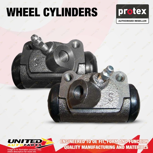 2x Front Protex Wheel Cylinders for Ford Fairmont Falcon XK XL XM XP 2.4 2.8 3.3