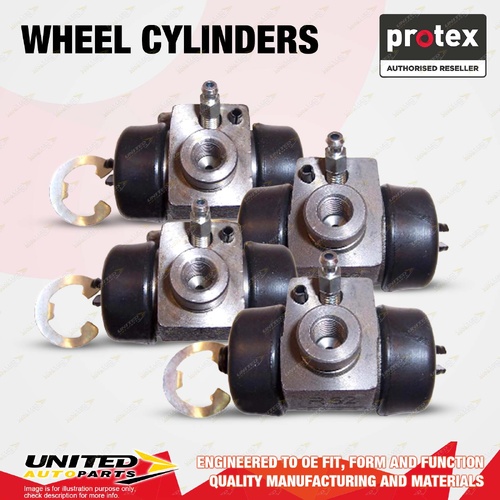 4x Rear Protex Wheel Cylinders for Morris Mini 0.8L 1.0L 1.1L 1.3L 1959-1982