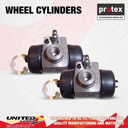 2x Rear Protex Wheel Cylinders for Wolseley Hornet 0.8L 1.0L 1961-1969