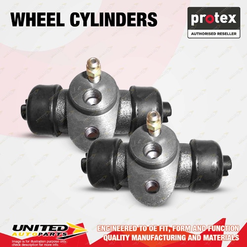 2x Front Protex Wheel Cylinders for Volkswagen Kombi T2 1.6L AD 1968-1972