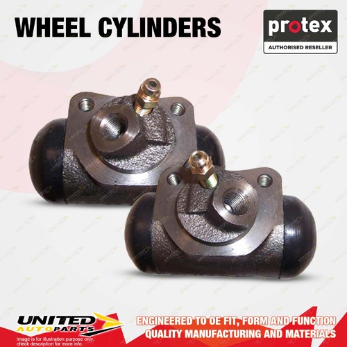 2x Front Protex Wheel Cylinders for Holden E Series Premier Special EH EJ 25.4mm