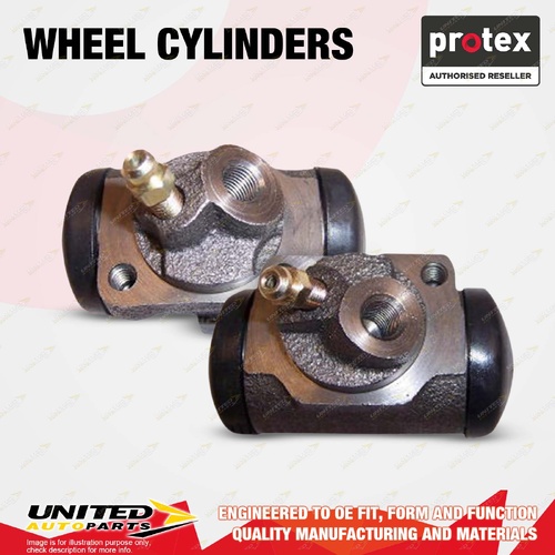 2x Front Protex Wheel Cylinders for Holden E Series EH EJ 2.3L 2.4L 2.9L 26.98mm