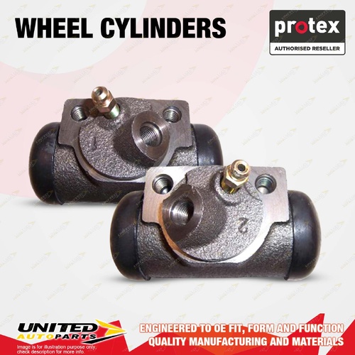 2x Front Protex Wheel Cylinders for Ford Falcon Fairmont Futura XA XR XT XW XY