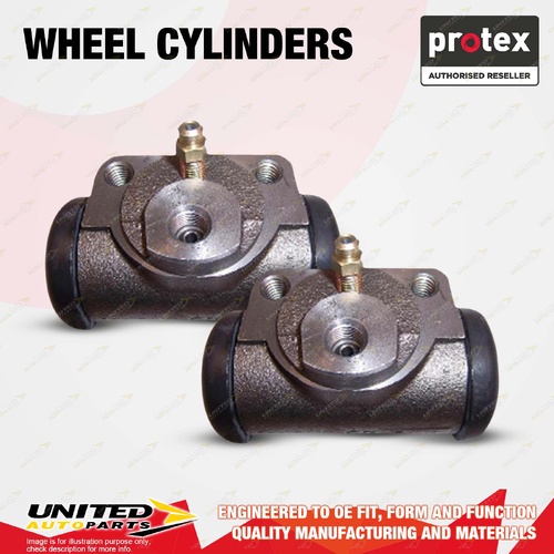 2 Rear Protex Wheel Cylinders for Ford Fairlane Custom ZA ZB ZC ZD ZF ZG 20.64mm