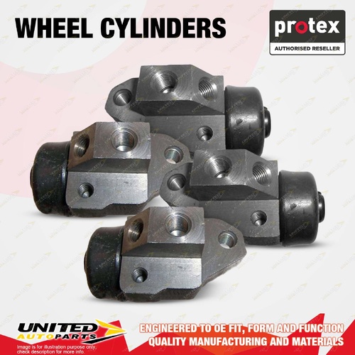 4x Front Protex Wheel Cylinders for Leyland Moke Californian 1.3L 1978-1983