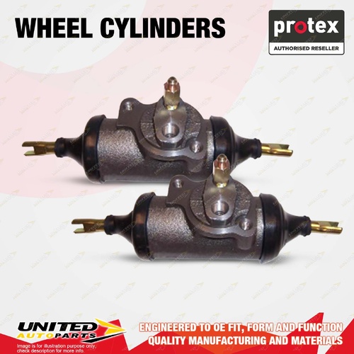 2x Rear Protex Wheel Cylinders for Dodge AT4 575 660 675 690 5.2L 1963-1974