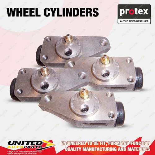 4x Front Protex Wheel Cylinders for Dodge AT4 575 660 675 690 5.2L 1963-1974