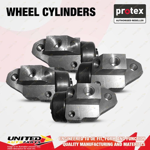 4x Front Protex Wheel Cylinders for Leyland Mini Moke 1.0L 1.1L 1.3L 1966-1983