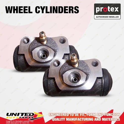 2x Rear Protex Wheel Cylinders for Holden Gemini TC TD TX Sunbird LX UC Torana