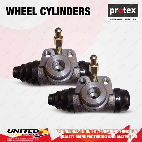 2x Rear Protex Wheel Cylinders for Seat Cordoba Ibiza Cupra Sport 6K 1.8L 2.0L
