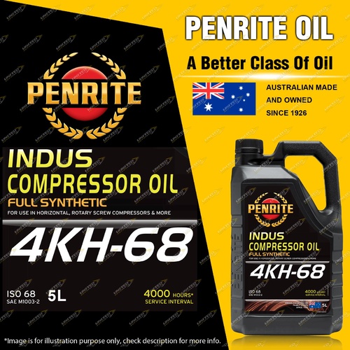 Penrite Full Synthetic Industrial Compressor Oil 4KH ISO 68 5L special ashless
