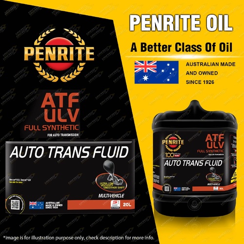 Penrite Full Synthetic ATF ULV Ultra Low Viscosity Auto Transmission Fluid 20L