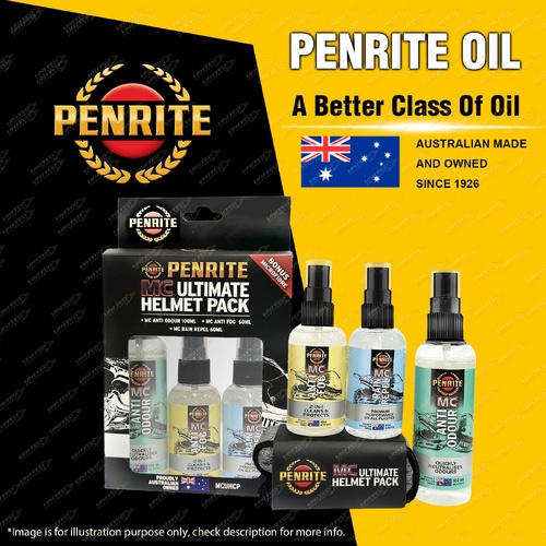 Penrite MC Ultimate Helmet Pack - Refresh and Maintain Clear Vision