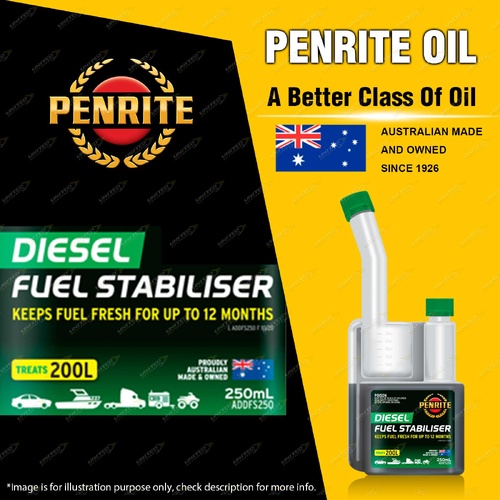Penrite Diesel Fuel Stabiliser to Stabilise Performance of Diesel Fuel 250ml