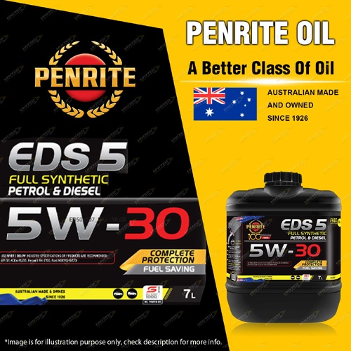 Penrite Full Synthetic EDS 5 SAE 5W-30 ACEA A5/B5 API SP Premium Engine Oil 7L