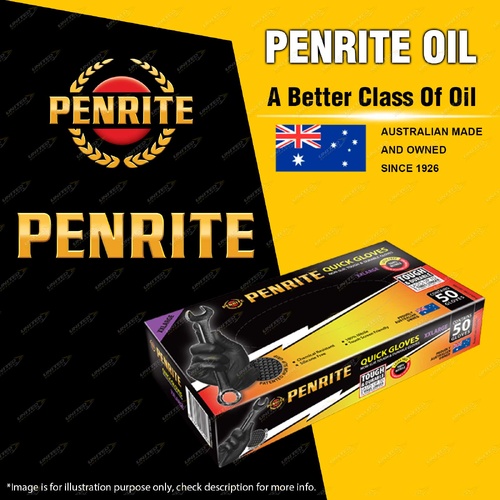 Pack of 50 XXLarge Penrite Quick Gloves 100% Nitrile Silicone & Latex Free