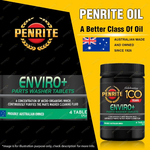 Pack of 4 Penrite Enviro+ Parts Washer Tablets Continuously Purify