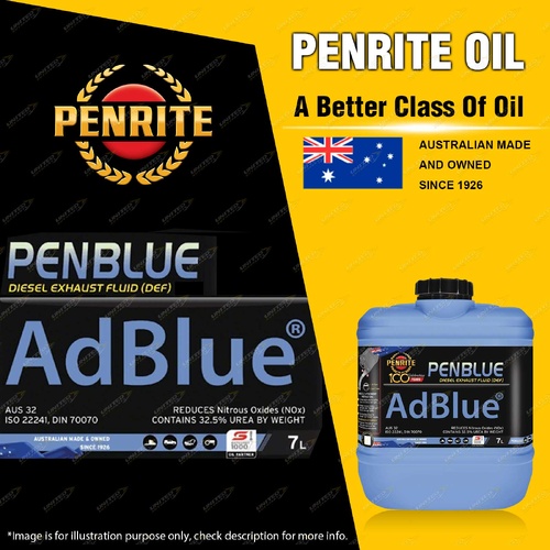 Penrite Penblue Adblue DEF Diesel Exhaust Fluid ISO 22241 AUS 32 7L