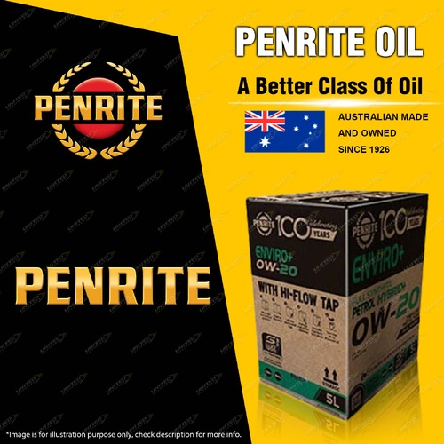 Penrite Enviro+ 0W-20 Engine Oil Enviro Box 5L for Lexus RX200T RX 270 350 GS460