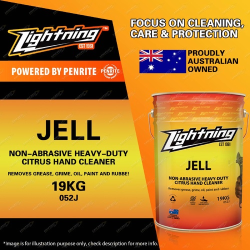 Lightning Jell Non-Abrasive Citrus Hand Cleaner 19KG Clean Remove Soil & Grime