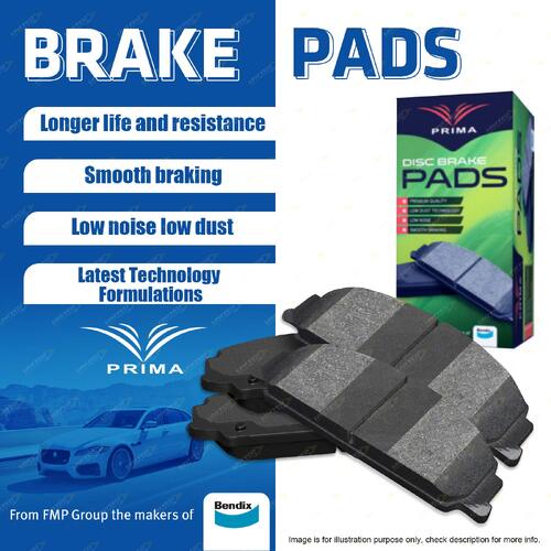4Pcs Prima Front Disc Brake Pads for Ford Bronco F150 F250 USA F100 Wagon Ute