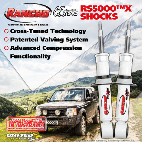 Front Rancho STD 0KG-GVM Load Shock Absorbers for LDV T60 4X4 SK8C 2.8DT 17-On