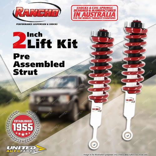 Front 40mm Lift Kit Rancho HD Complete Struts for Ford Ranger PX 11/2011-06-2018