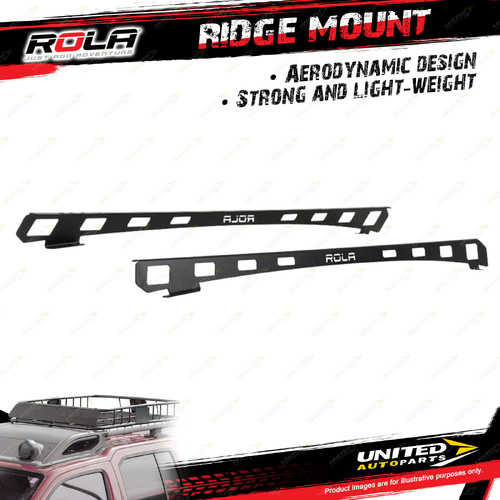 Rola Roof Rack Accessory Ridge Mounts - Durable for BYD Shark 6 10/2024-On