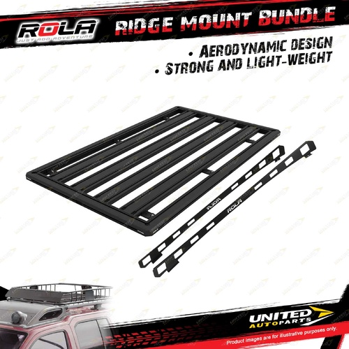 Rola Ridge Mount Bundle Roof Rack Accessory for Nissan Patrol Y62 12/2022-On