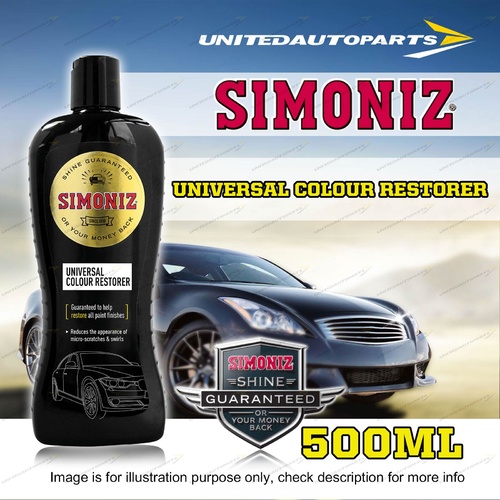 Simoniz Universal Colour Restorer 500ML help restore all paint finishes