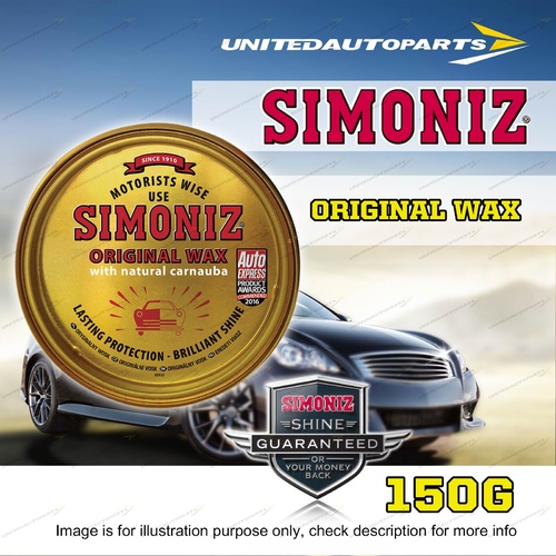 Simoniz Original Gold Tin Wax 150g Guaranteed long lasting protection