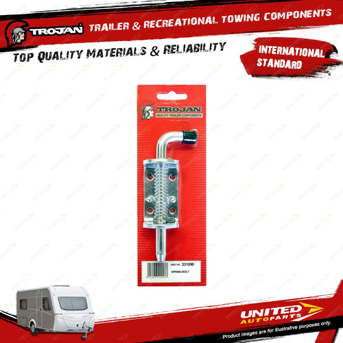 Trojan Spring Bolt 12mm Pin for Trailer Hardware Locks for Vehicle Accessories